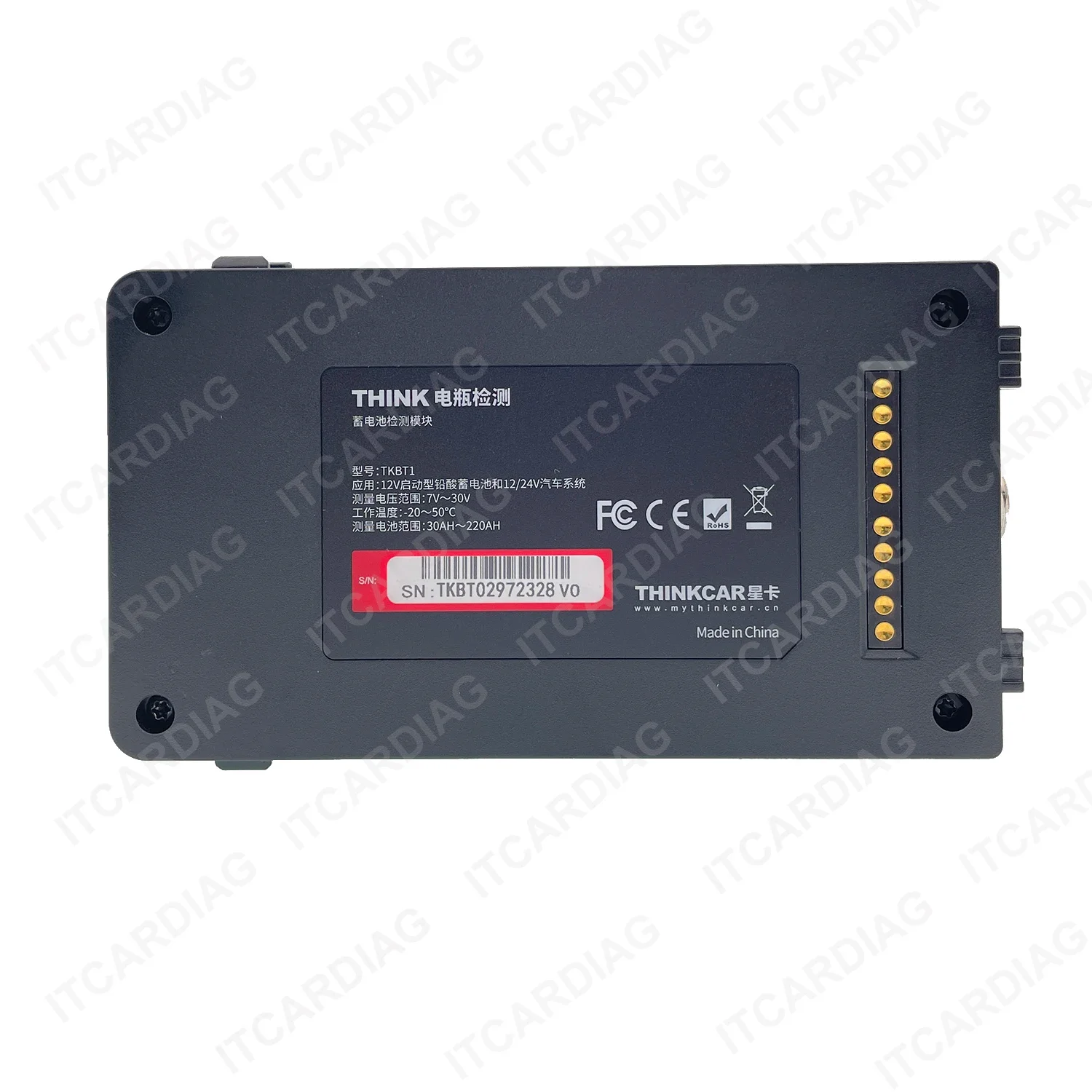 For ThinkTool THINKCAR Battery Tester Module 12V Lead-Acid Starter Battery Testing Work With MASTER MASTER X MASTER 2 Lite