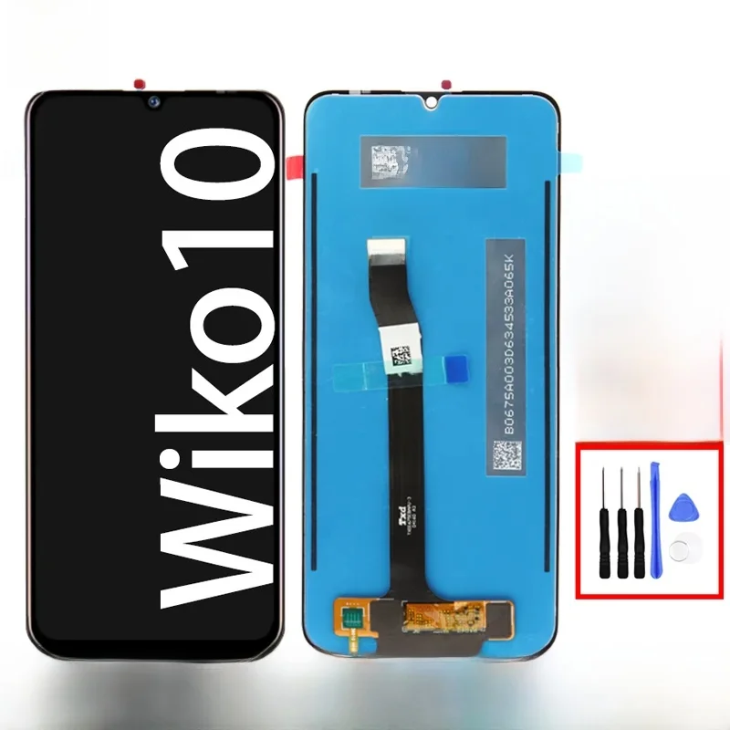 6.75"For Wiko 10 Display Touch Digitizer Assembly Mobile Phone Part Replacement Screen For Wiko 10 LCD