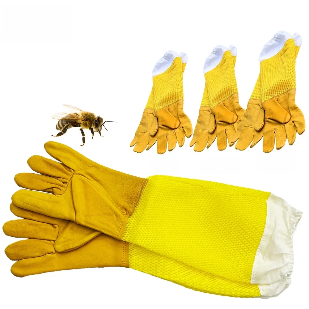 Gants anti-morsure d'équation pour apiculteur, protection des mains contre les piqûres, gants doux et durables, taille extra large disponible, adaptés à la ferme