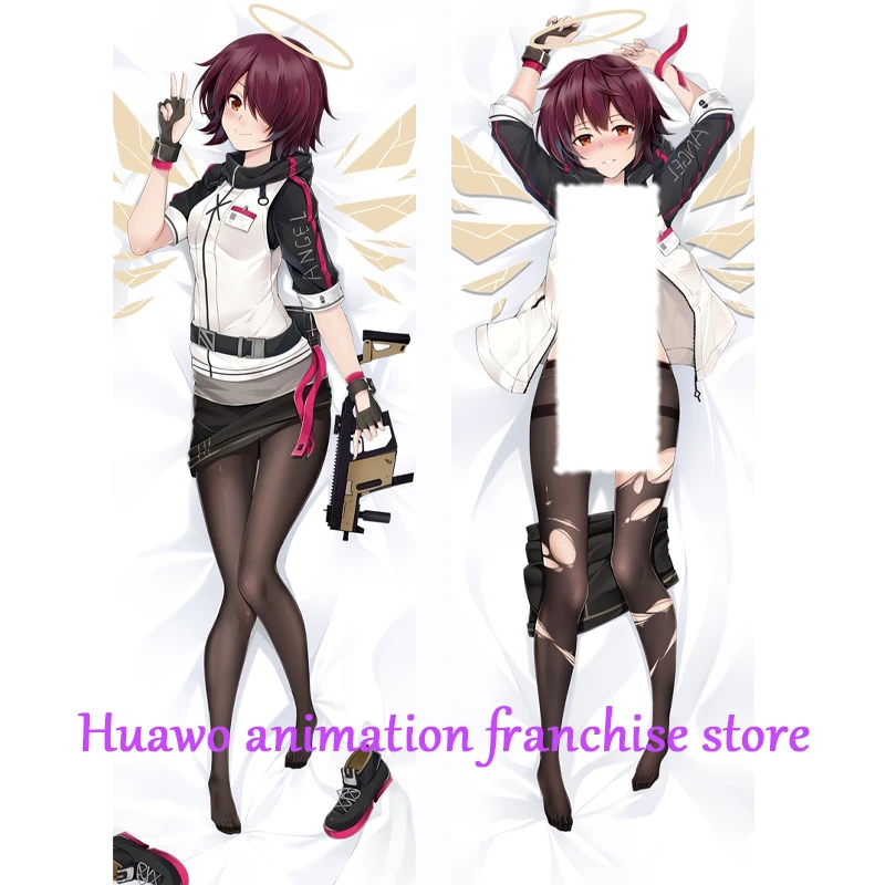 

Anime Dakimakura Pillow Arknights Exusiai 2-Side Print Pillowcase Hugging Body Cushion Cover Otaku Waifuristmas Decoration 2023