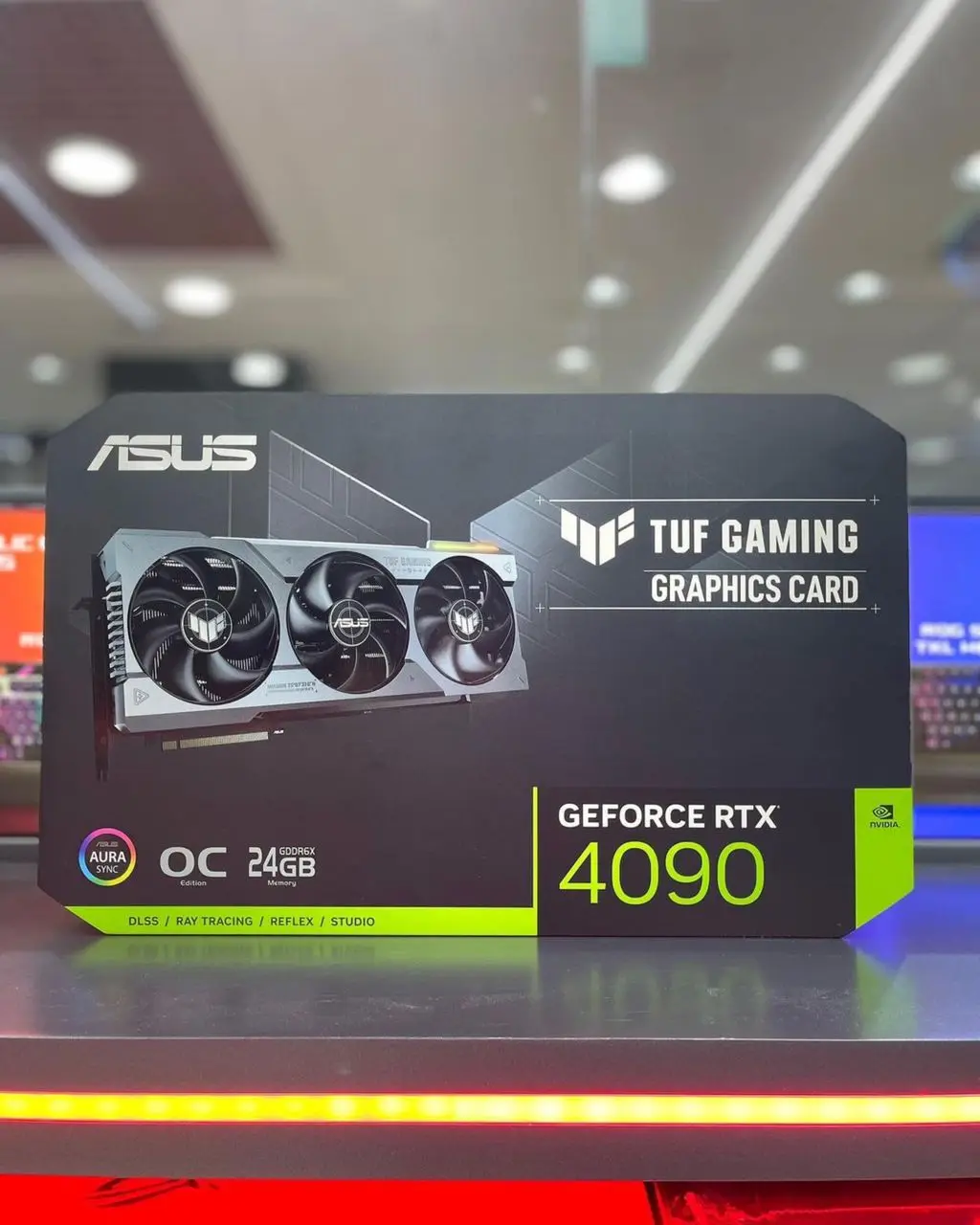 ТОП ПРОДАЖИ!!! ОРИГИНАЛЬНАЯ видеокарта GeForce RTX ASUS ROG STRIX NVIDIAS GeForce RTX 4090 OC 24 ГБ GDDR6X (2)