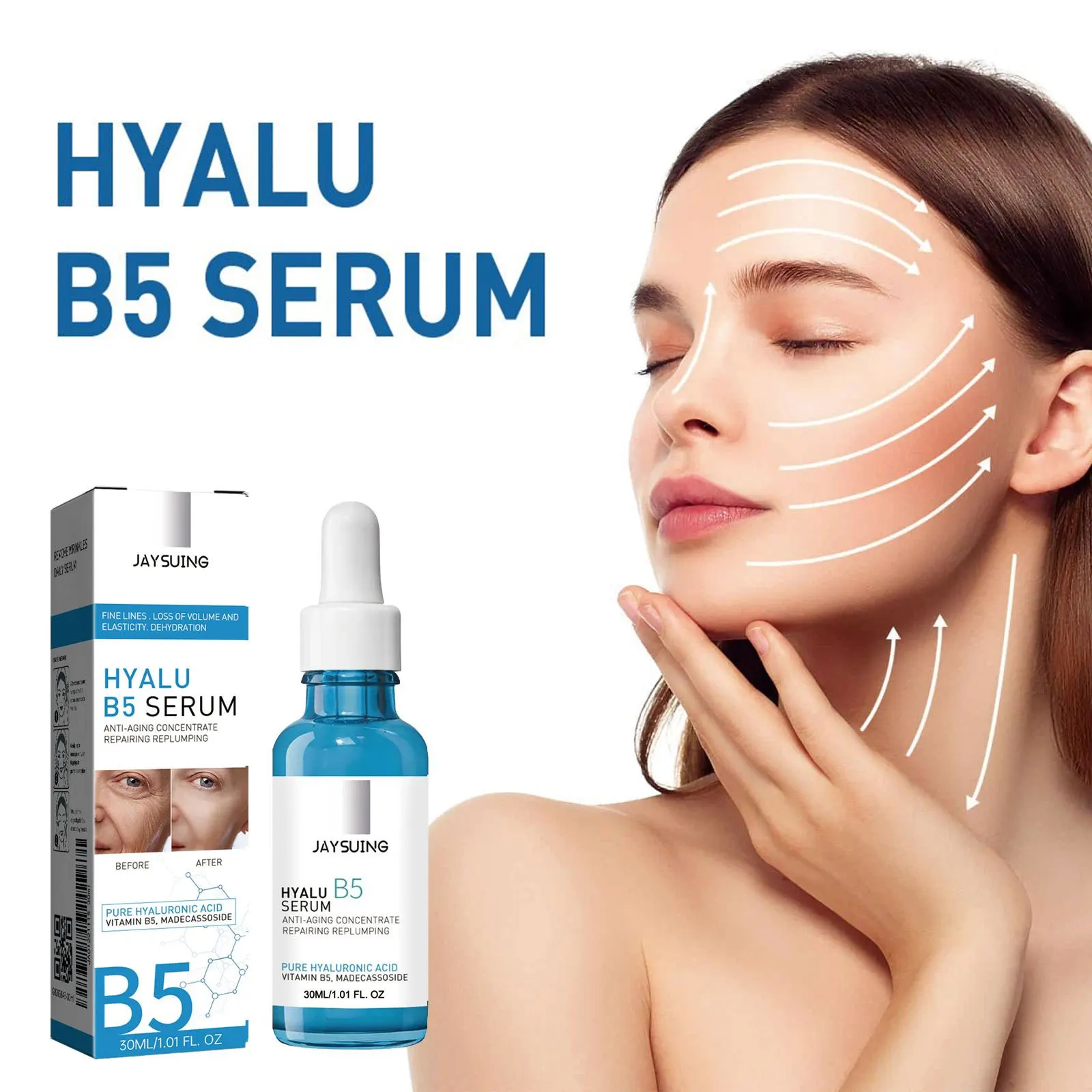 Brightening Face Serum Large Pores Treatments Tightening Skin Rejuvenating Anti-Puffiness Skin Care Moisturizing Facial Essence