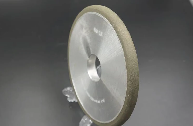 Bogenförmige Diamantschleifscheibe mit runder Kante, SDC-Harzschleifscheibe für Stahl, Sägeblatt, Keramik, Glas, Drehwerkzeug, Schlitzwerkzeug – Detail 5