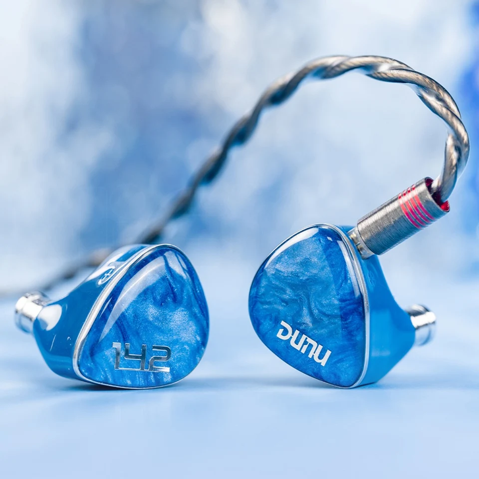 DUNU DN142 ハイブリッドインイヤーイヤホン 3.5mm/4.4mm Q-Lock