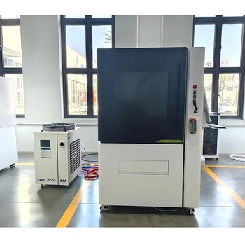 Enclosed Type Gold Silver Precious Metals Fiber Laser Cutter for Jewelry Cutting