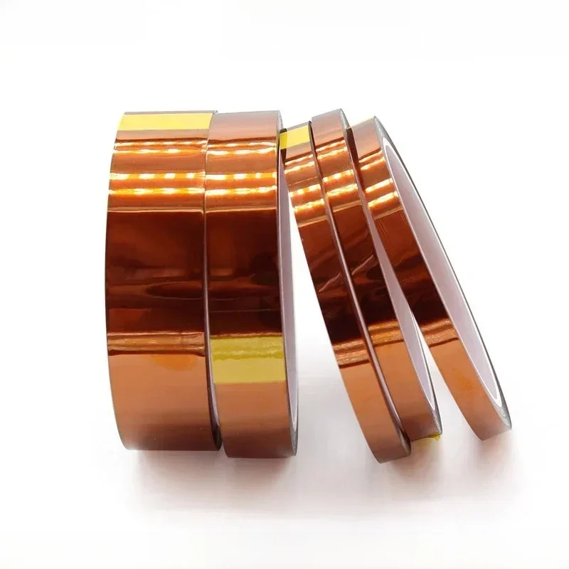 3mm - 50mm 3D Printer Onderdelen Hittebestendig Hitte BGA Kapton Polyimide Isolerende Thermische Isolatie Plakband - afbeelding 2