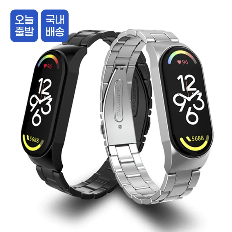 Story Link Mi Band 7 Classic Metal Strap Xiaomi Mi Band stainless steel ojm