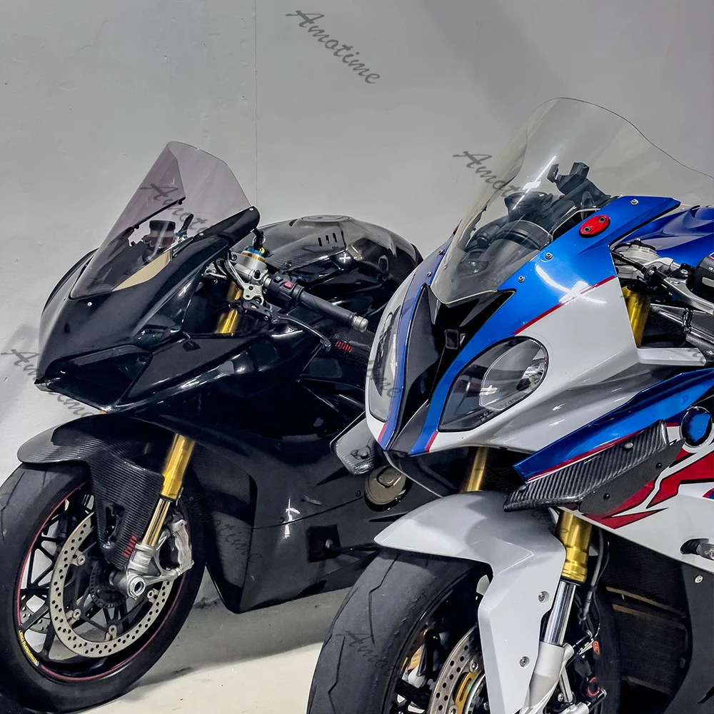 Аксессуары для мотоциклов обтекатель панель чехол DOWNFORCE Спойлеры для BMW S1000RR 2010-2018 HP4 углеродное волокно