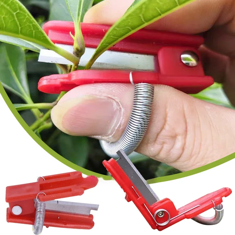 Multifunktions Daumen Messer Garten Pruner Obst Picking Gerät Sichere Obst Klinge Werkzeug Schneiden Klinge Ringe Finger Schutz Catcher