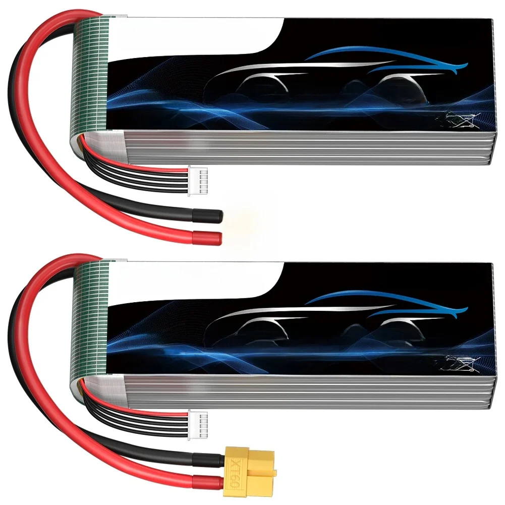 HRB 4S 14.8V 5200mah RC Lipo Batterij 100C 4s lipo met XT60 Connector Plug voor 1/10 1/12 RC Auto Vrachtwagen Monster RC Vliegtuig FPV - afbeelding 2