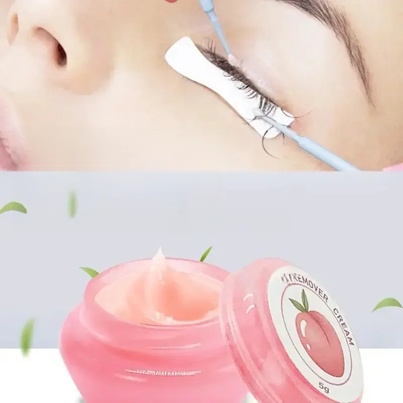 GTGDHNY dissolvant De colle à cils adhésif à déchargement rapide dissolvant De crème professionnel pour les cils De Pestaña outils De maquillage