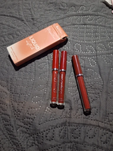 3 PCS Liquid Lipsticks Set Long Lasting Make Up For Women Korean Beauty Cosmetics Matte Lipsticks Waterproof Long lasting photo review