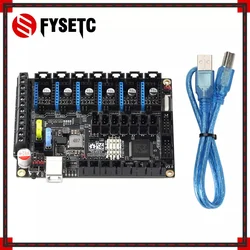 S6 V2.1 32 Bit Board XH Connector Control Board Support 6X TMC Drivers Uart/SPI Flying Wire VS F6 V1.3 SKR V1.3