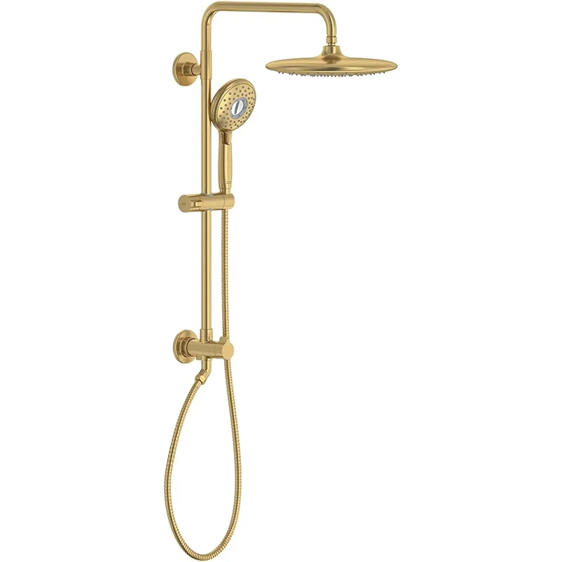 Shower System 102907GN00  Retrofit Shower System, Brushed  four-function hand shower, 24-in.