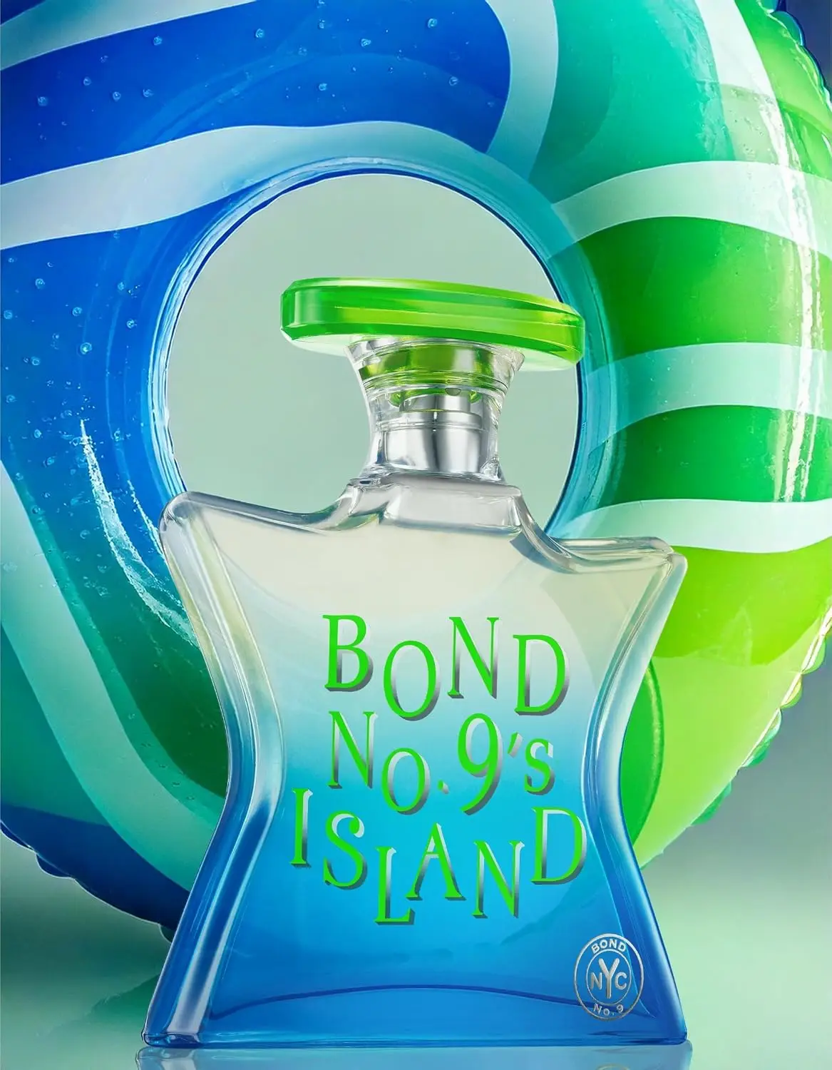 Bond No. 9 Island Eau de Parfum (100ml / 3.40 fl oz) – Crisp Water Mint, White Ginger, Salty Amber & Sandalwood – Unisex Niche Fragrance