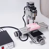 LY XC-21D 맞춤형 DIY CNC 조각 절단기 300W DC 스핀들 ER11 콜레트 드릴링 밀링 머신 옵션 3/4 축 3