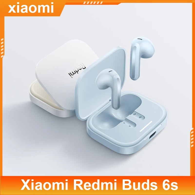 New original Xiaomi Redmi Buds 6S earphones Active noise reduction TWS Bluetooth earphones SoundID 33 hours battery life