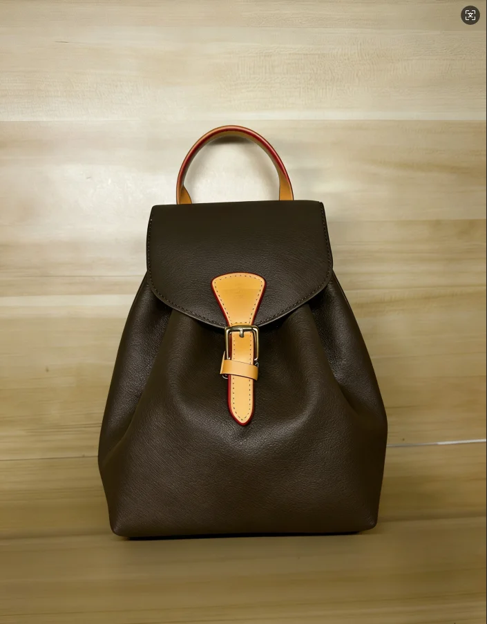 

Shoulder Bag Women's New Fashion 2025 Simple and Versatile Casual Backpack 3955