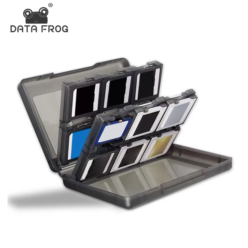 DATA FROG Game Card Storage Box Holds 24 Cards for DS / 3DS