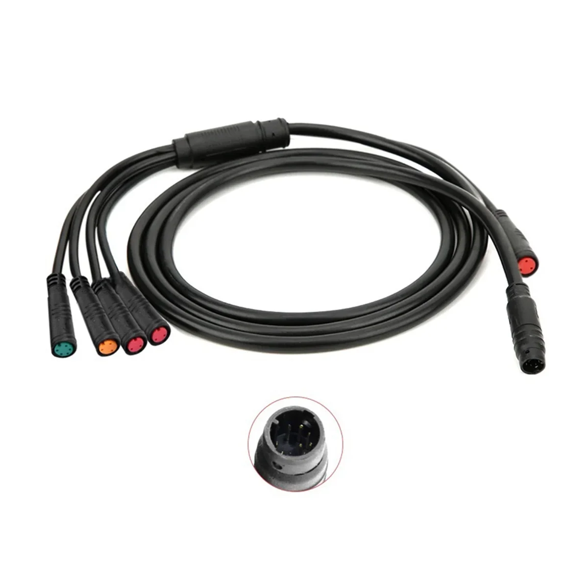 AliExpress A79E-Waterproof 9Pin Main Cable for Electric Bike Controller Dashboard Connection Cable 2PIN+3PIN+5PIN for Some KT Controller