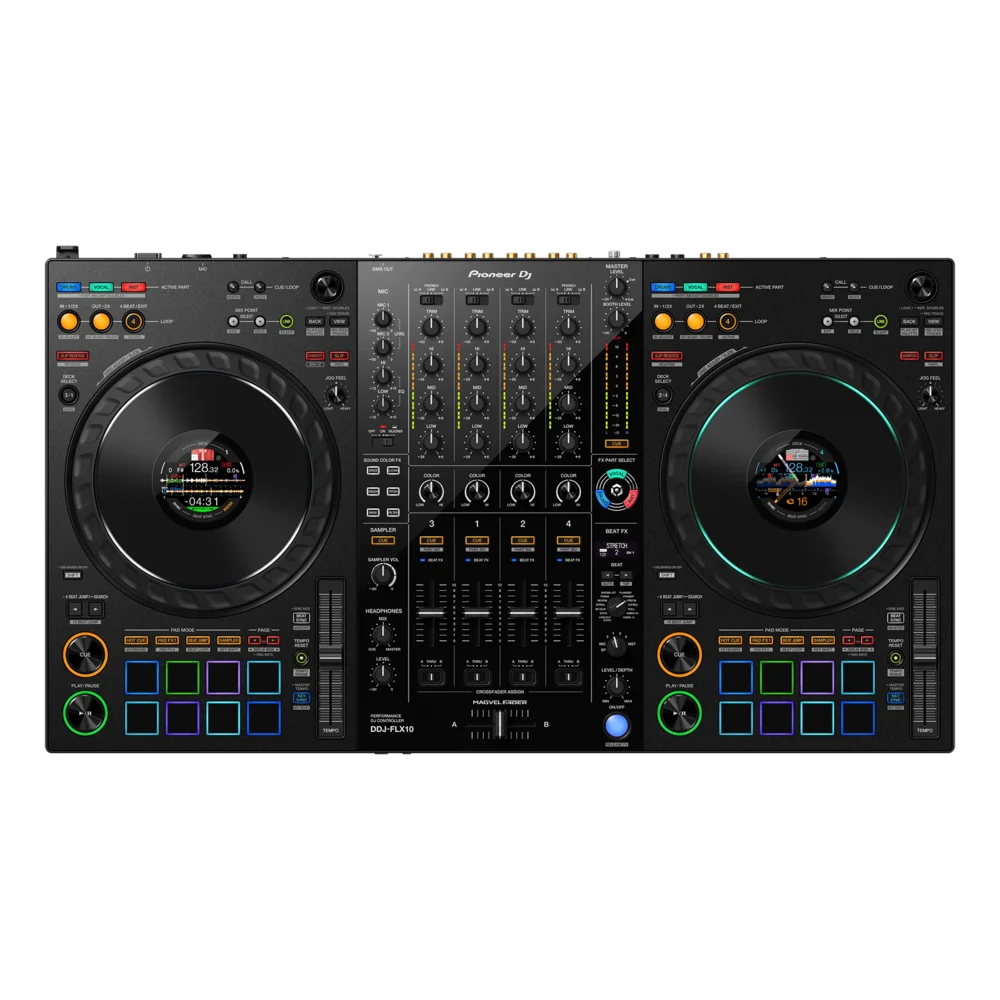 

NEW OFFER Pioneer DJ DDJ-FLX10 4-Deck Recorder and Serato DJ controller, New