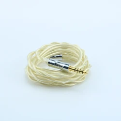 Zisin-30  HIFI 7N OCC High Purity Gold Plated Headphone Upgrade Cable with 4.4mm 3.5mm IE900 0.78 2pin MMCX For M5 Olina
