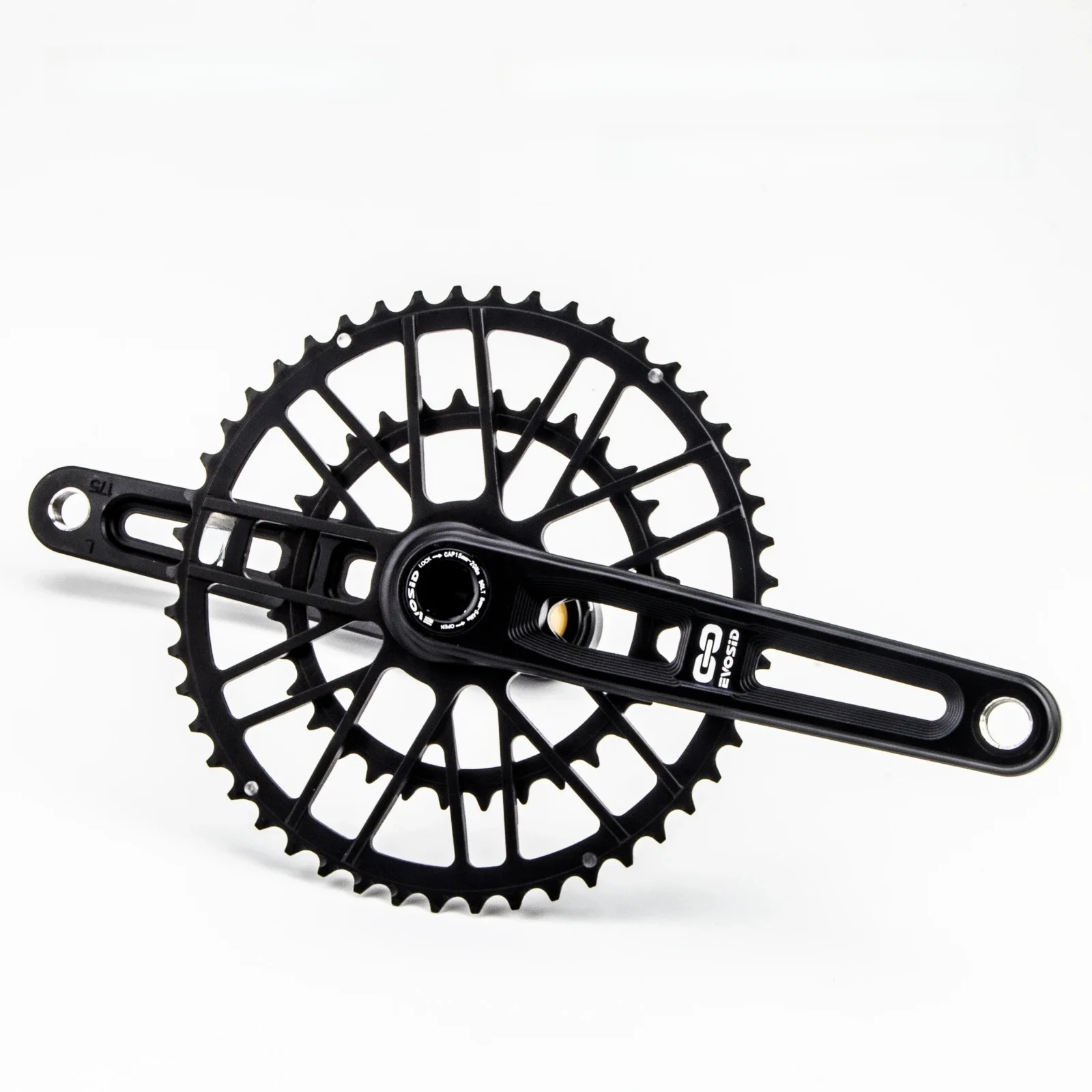 AliExpress EVOSID GRAVEL Road Bike Crank 46-30T 48-32T 3 Nails Direct Mount Chainring 12S With Bottom Bracket Folding Bicycle Crankset BB