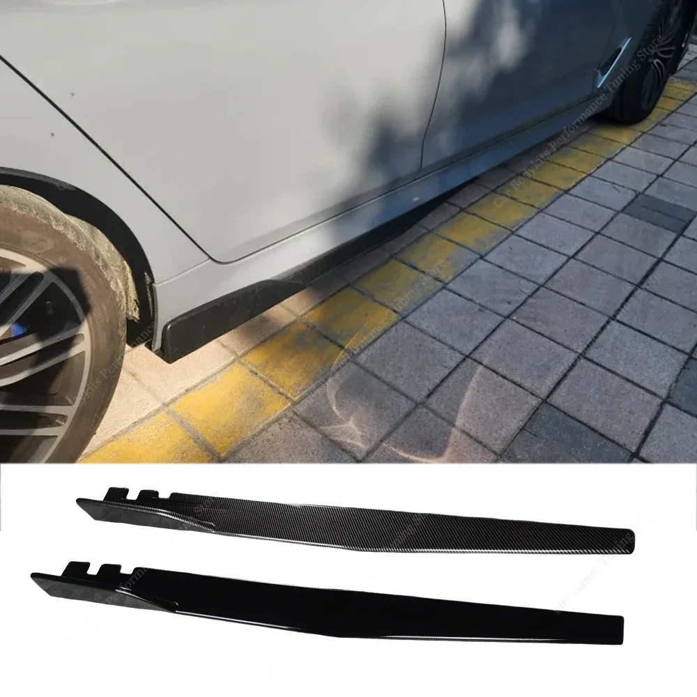 Voor BMW G30 G31 Side Rokken Uitbreiding Rocker Panelen Lip Splitters 520i 520d 530i 530d 540i 550i 550d 2017-2023 Bodykits Tuning - afbeelding 2