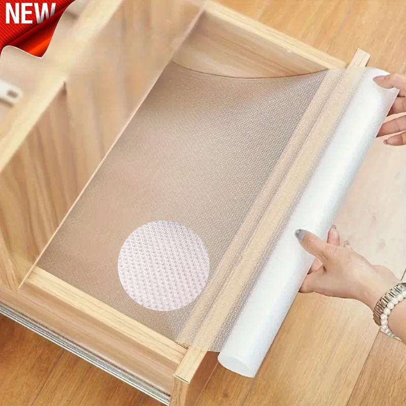 Estera EVA transparente impermeable y antiincrustante para cocina, estera antideslizante fácil de limpiar a prueba de aceite
