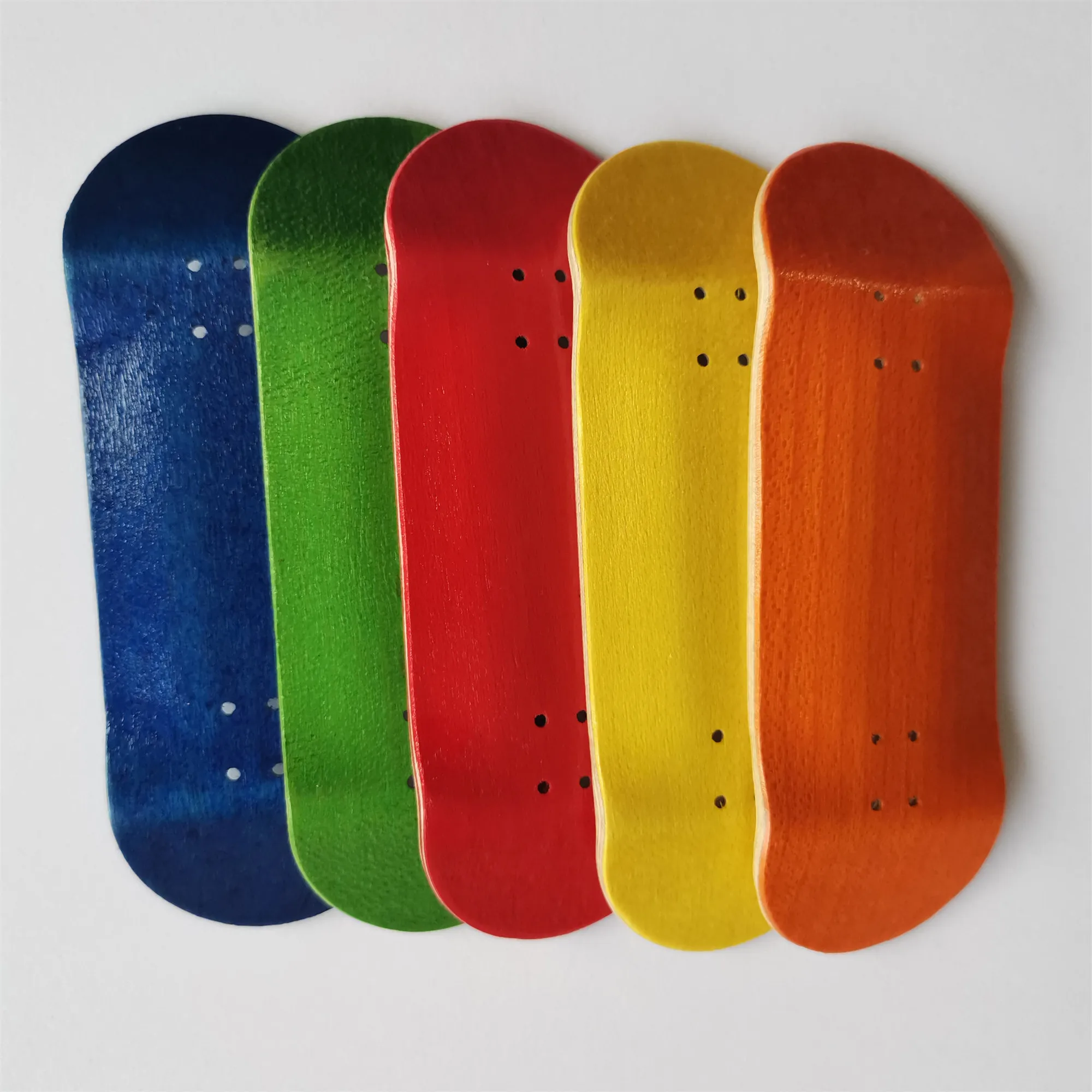 Professionelles 97 * 34 mm Griffbrettdeck, 5-lagiges kanadisches Ahornholz für Mini-Holz-Skateboard – Detail 3