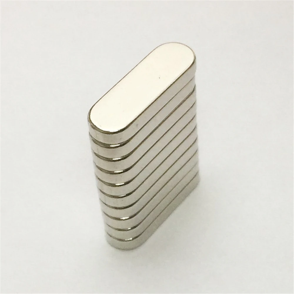 

Customized Oval Shape Magnet Rare Earth Neodymium N50 Block Magnets With Round Edge Casual Special Shape Magnetic materials N50