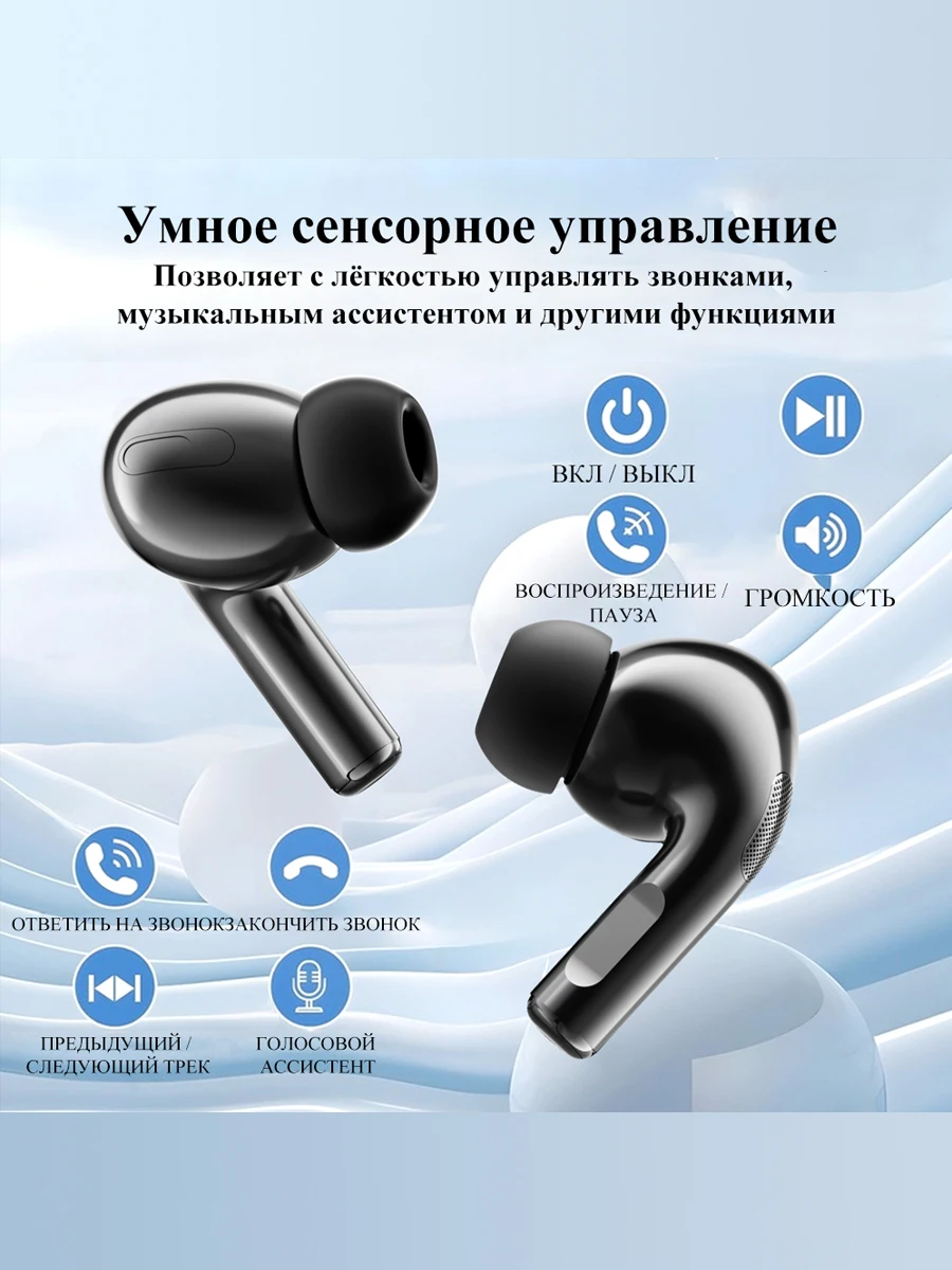 Фото Наушники Bluetooth с ультрадолгим временем автономной работы, водонепроницаемым корпусом, функцией шумоподавления и подходящие для занятий спортом.