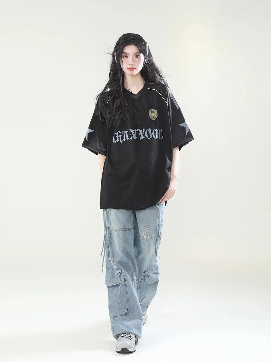 

2025 New Big-Name Women's Clothing Magic Change Luxury Brand Comfortable Sweat-Absorbing T-Shirt Women Short-Sleeved Casual Top