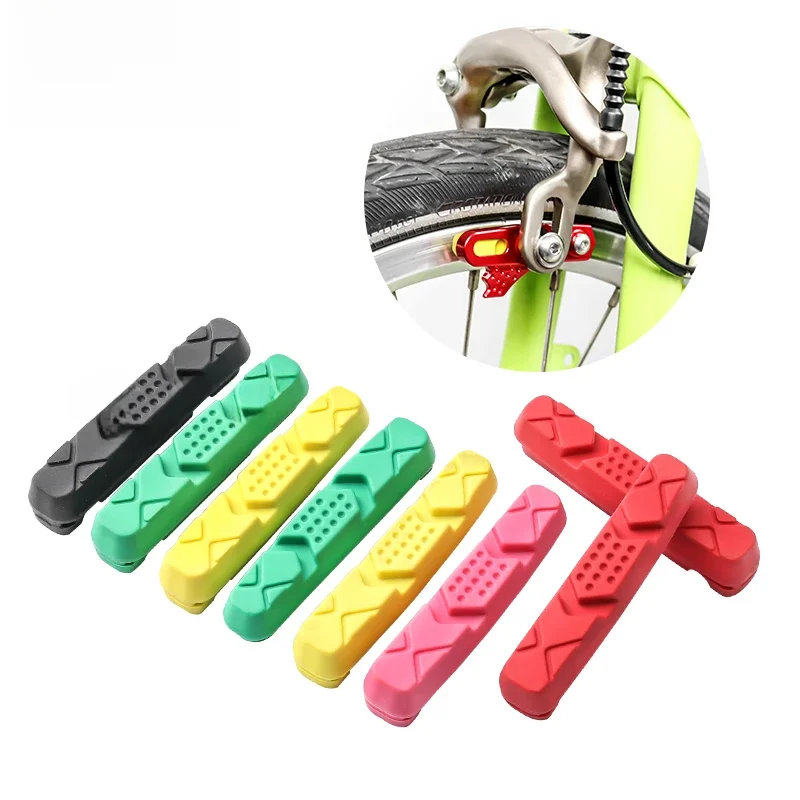 AliExpress MUQZI Brake Pads MTB Road Bike Caliper Block For Alloy Wheel Bicycle Brake Shoes