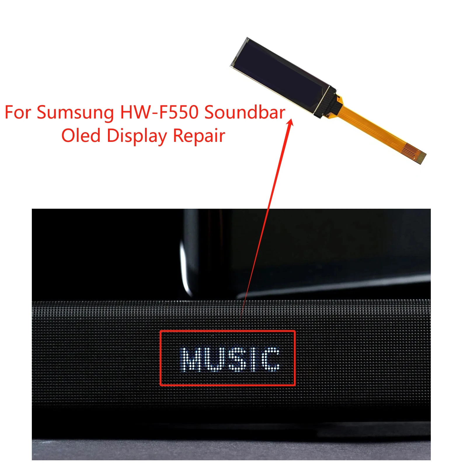 original-oled-display-for-samsung-hw-f550-soundbar-repair-replacement-parts