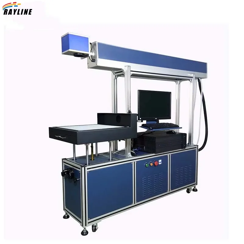 Co2 laser marking machine 100w glass laser tube 300x300mm work area laser carving machine