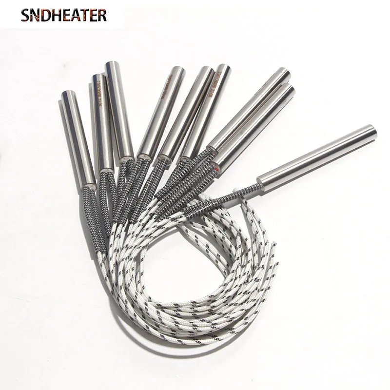 

SNDHEATER Single-Point Electric Heating Rod 110V/220V/380V Cartridge Heater Resistance 310SS 14x50-120mm 200-450W 5pcs/lot