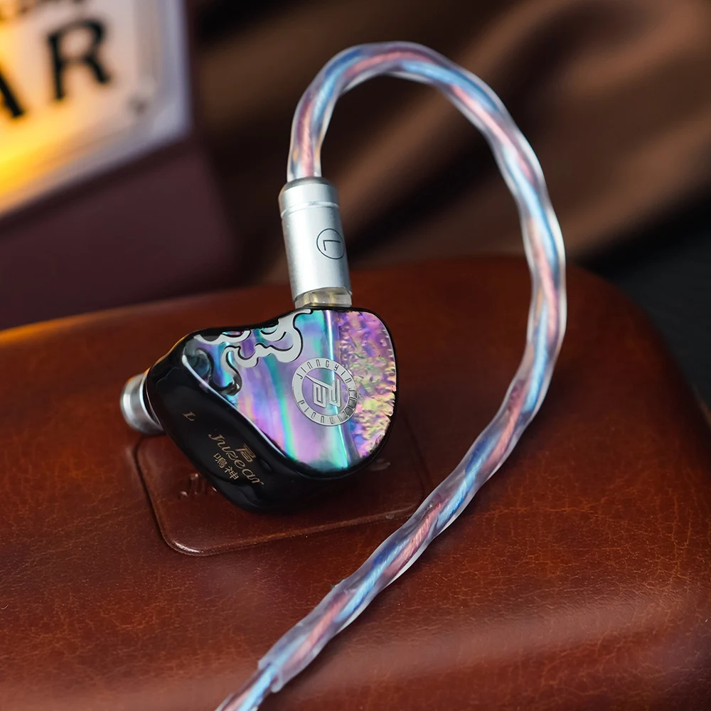 JUZEAR X Z Bewertungen SWOOP Defiant 1DD+3BA Hybrid In-Ear-Kopfhörer HiFi-Musik-Headset mit 3,5+4,4mm austauschbaren Steckern und Kabel – Detail 4