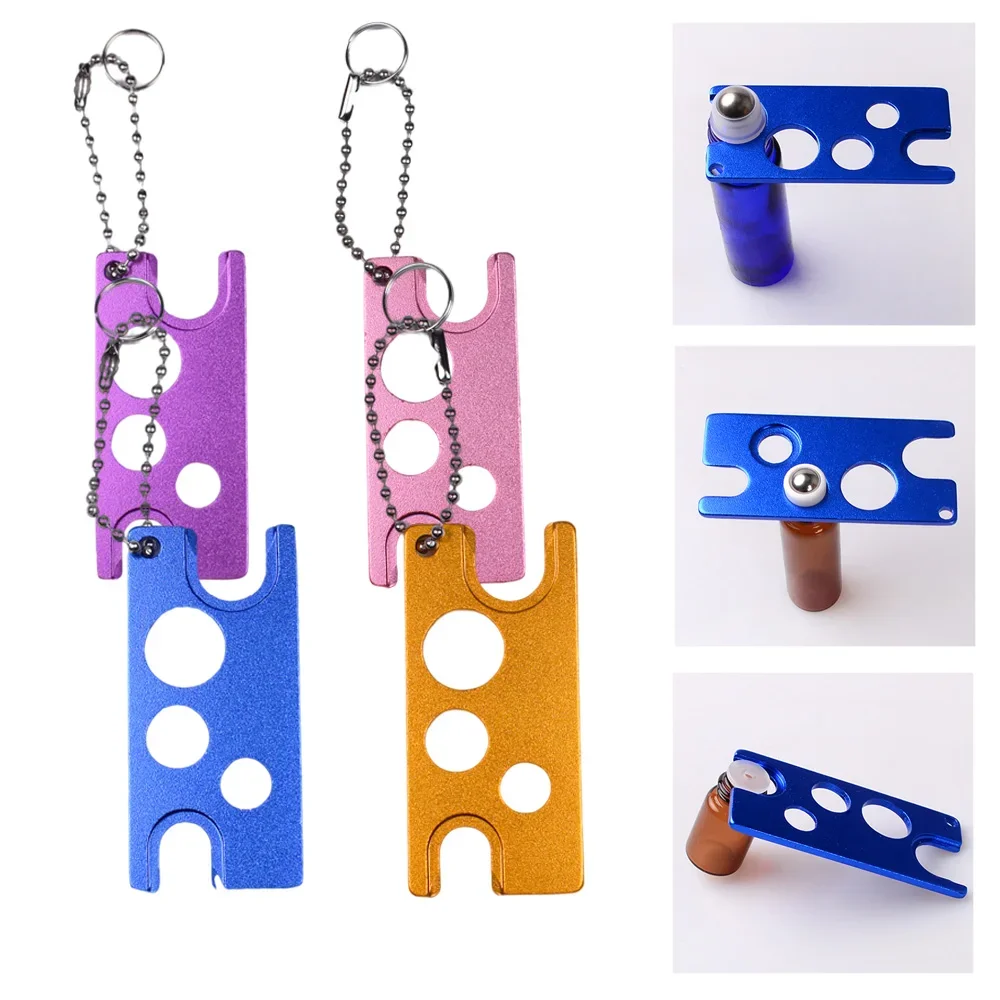 Ouvre-bouchons en acier inoxydable pour colle à cils universelle, bouteille de remplacement, tête de bouche, outil Anti-blocage pour cils