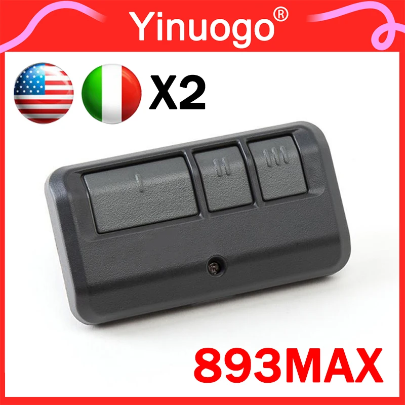 LiftMaster 893MAX telecomando per porta del Garage per 371LM 372LM 373LM 891LM 893LM 890MAX 971LM 972LM 973LM 81LM telecomando per cancello elettrico