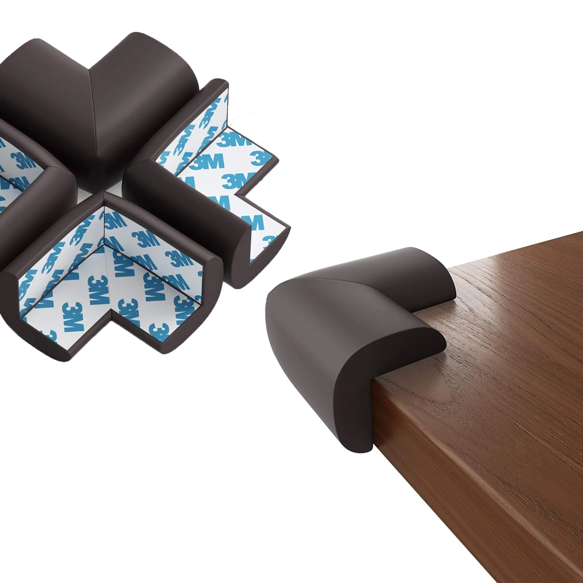 

Baby Table Corner Protector Child Safety Protection Guards Kids Furniture Edge Cover Pad Corner - Extra Large Protectors