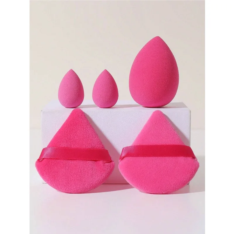 5PCS Makeup Sponge,Suitable for Cream Powder Concealer, Loose Powder makeup applicator Makeup Puff Set