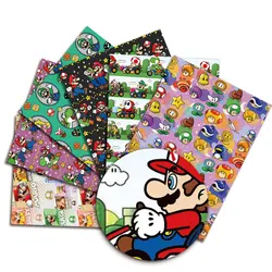 50*145Cm Cartoon Bedrukt Mini Meisjes Polyester Katoenen Stof Voor Weefsel Naaien Quilten Stoffen Handwerk Materiaal Diy
