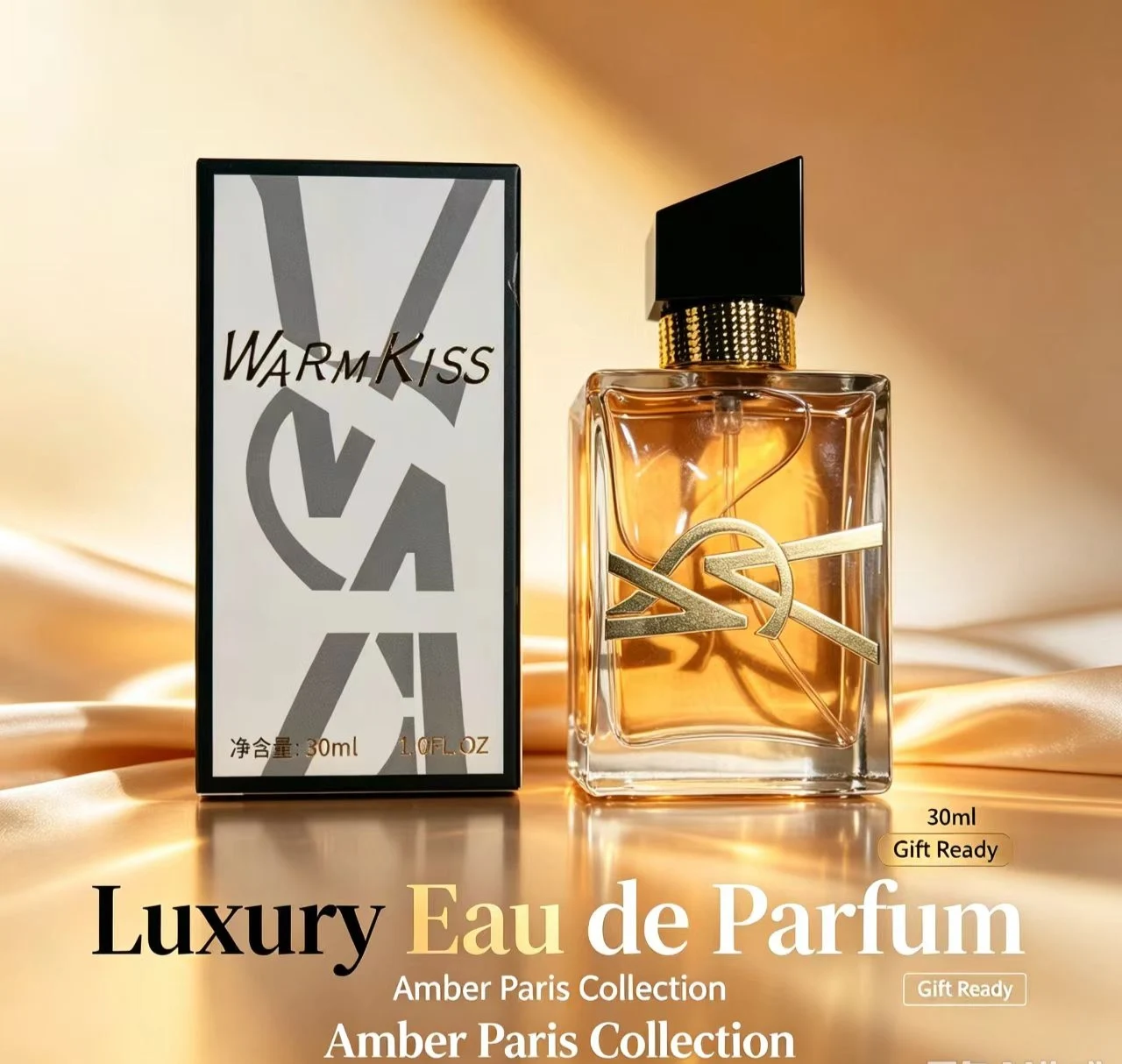 WARM WARM KISS 30ml Eau De Parfum Long Lasting Amber Rose Vanilla Musk Perfume for Women Neutral Fragrance Luxury Gift Box for Dating Party Holiday Gift - Aliexpress Deal