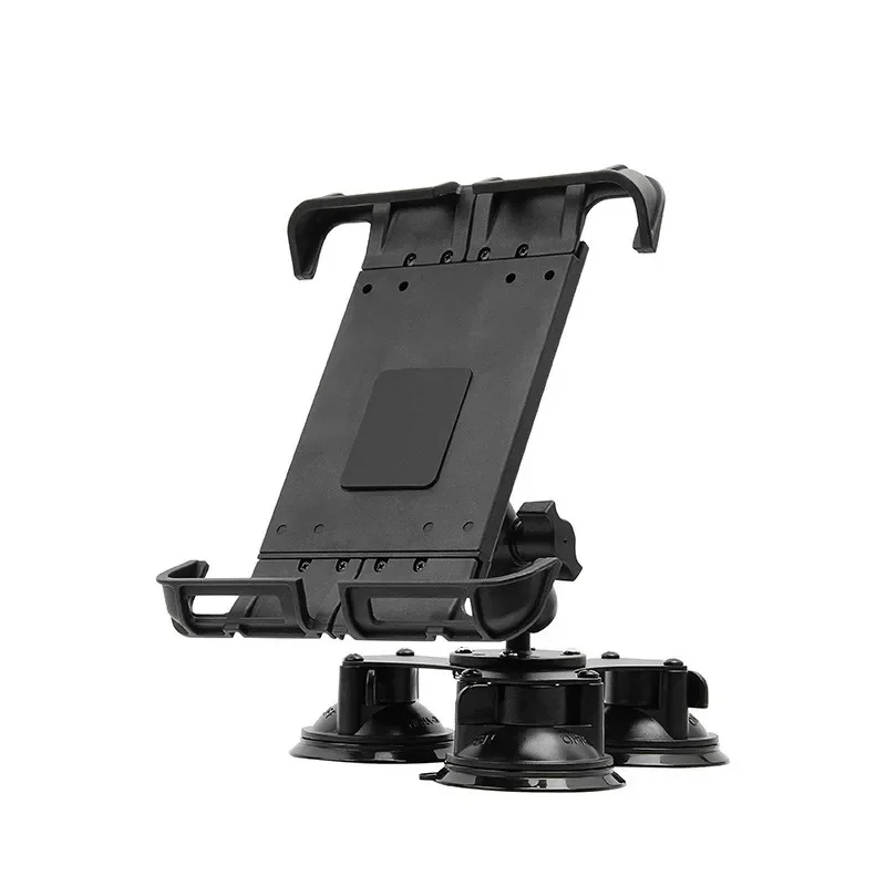 Wytrzymały uchwyt na przyssawkę z 1-calową głowicą kulową Duży uchwyt na tablet PC do podkładek 9-11 cali Super Clamp Bracket Anti-shake — zdjęcie produktu 7