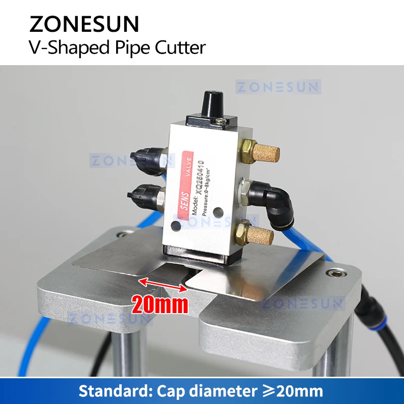 Zonesun ZS-JG300V Машина для резки погружной трубки V Пневматический полуавтоматический распылительный насос для резки труб