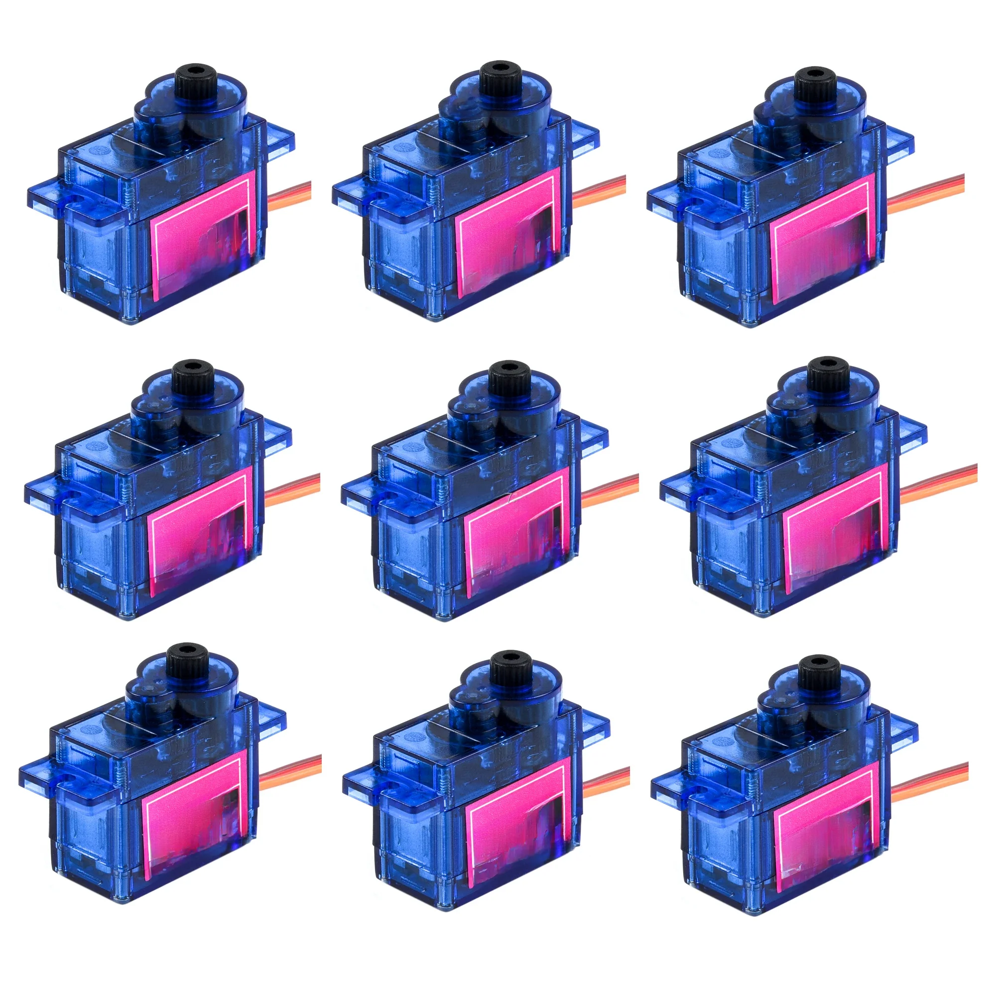 2 sztuk/5 sztuk/10 sztuk/20 sztuk/50 sztuk dużo nowy SG92R SG 92 9G Mini mikro serwo 9g 2.5kg dla RC samolot helikopter... — zdjęcie 2