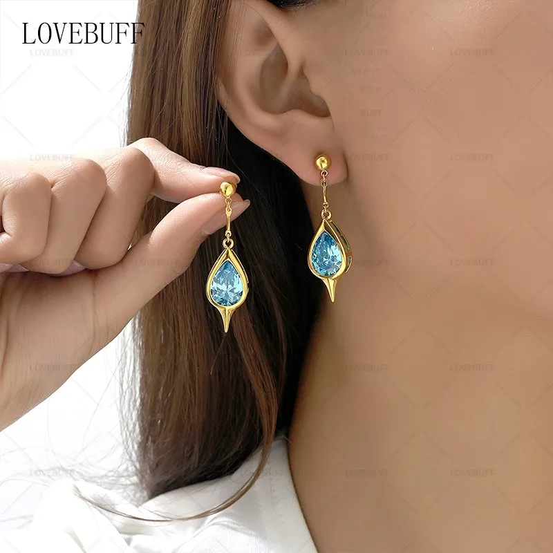 

LOVEBUFF Genshin Impact Kaeya Earrings for Cosplay & Daily Use