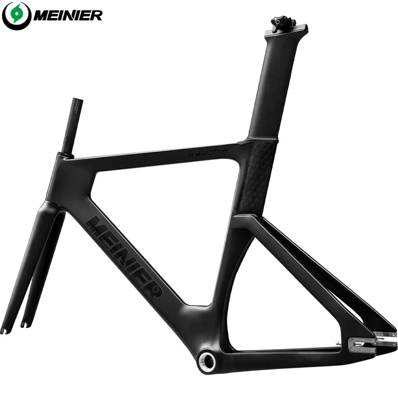 Custom Paint Carbon Track Frame Road Racing Fixed Gear Bike Frame 700C Carbon Track Frameset