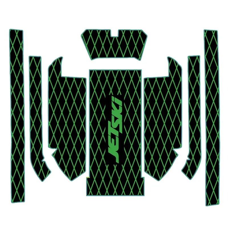 Jet Ski Traction Mats Customed For 1999 Kawasaki 750-SX-SXI-PRO Durable Non-Slip EVA Foam Honeycomb Marine Traction Pads